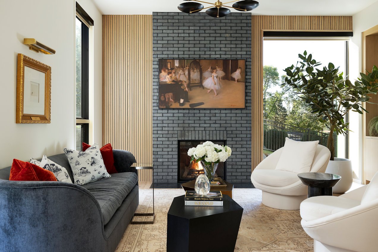 Edina Modern Shingle Style custom home design by Charlie & Co Design