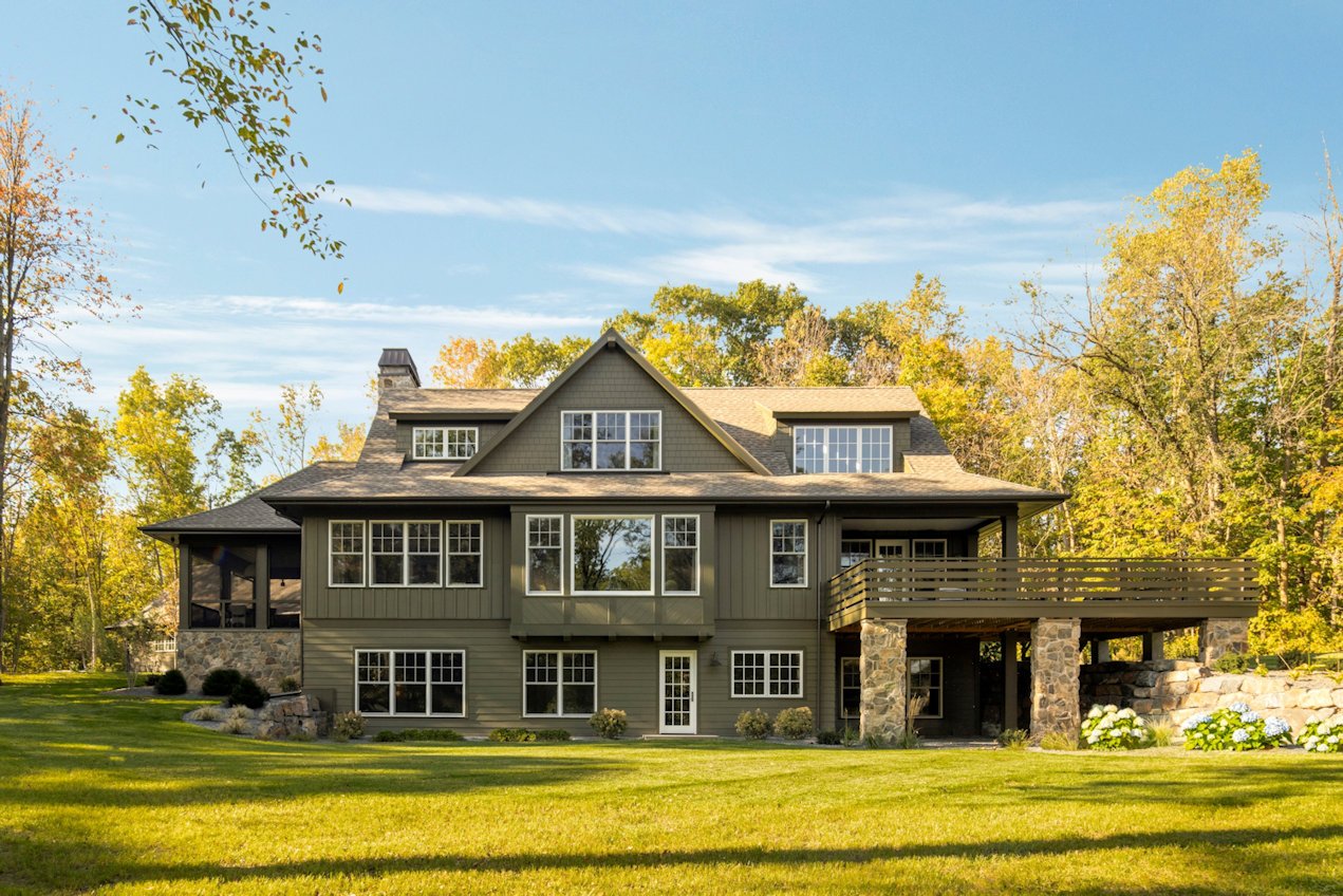 WI Creek Cottage by Colby Mattson of Charlie & Co Design