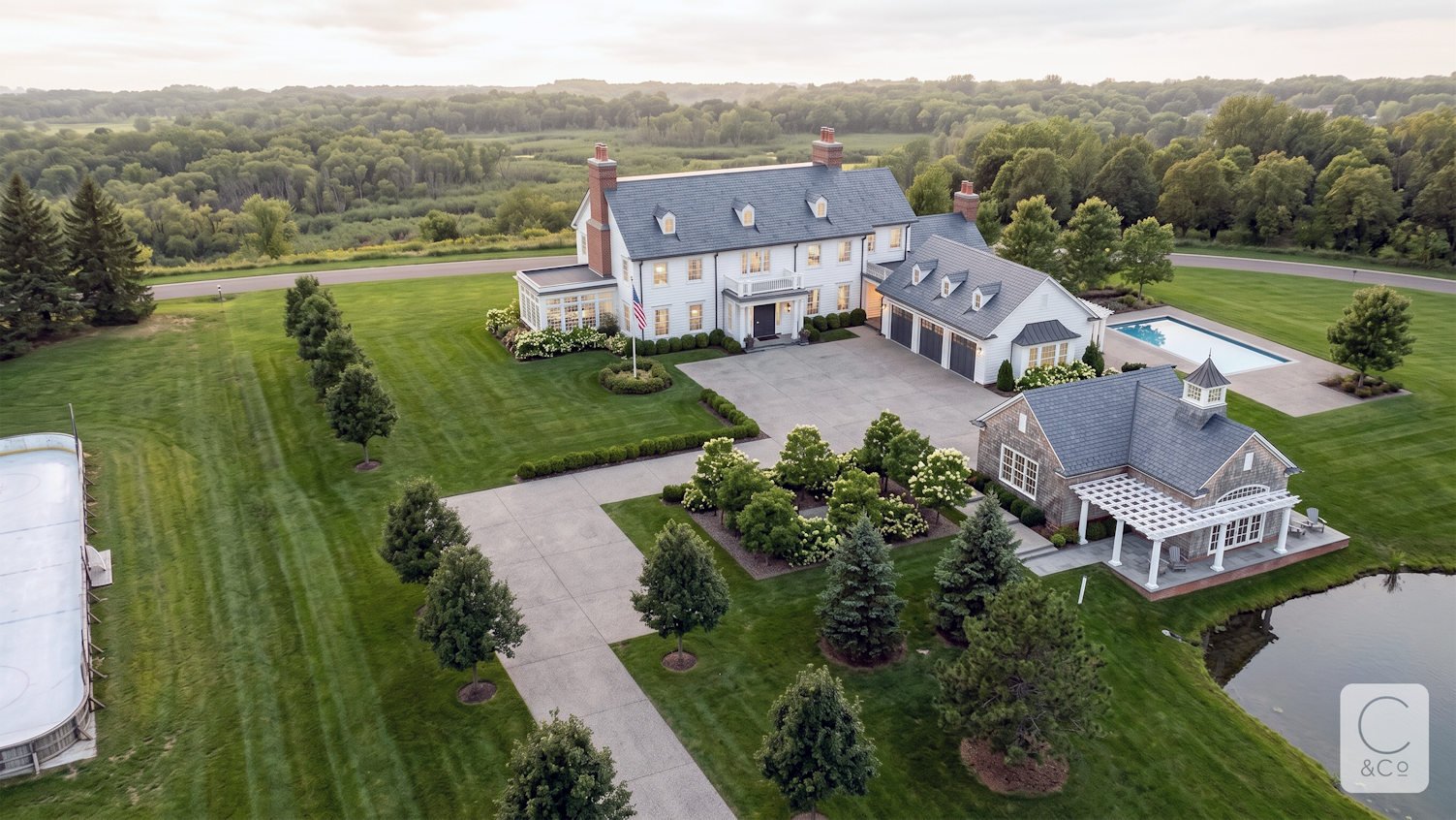 Colonial Horse Farm - in-process design by Charlie & Co